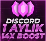 14X BOOST 1 AY STOK VAR 