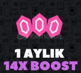 14x Boost 1 Yıl Garanti (UCUZ)(Botsuz)