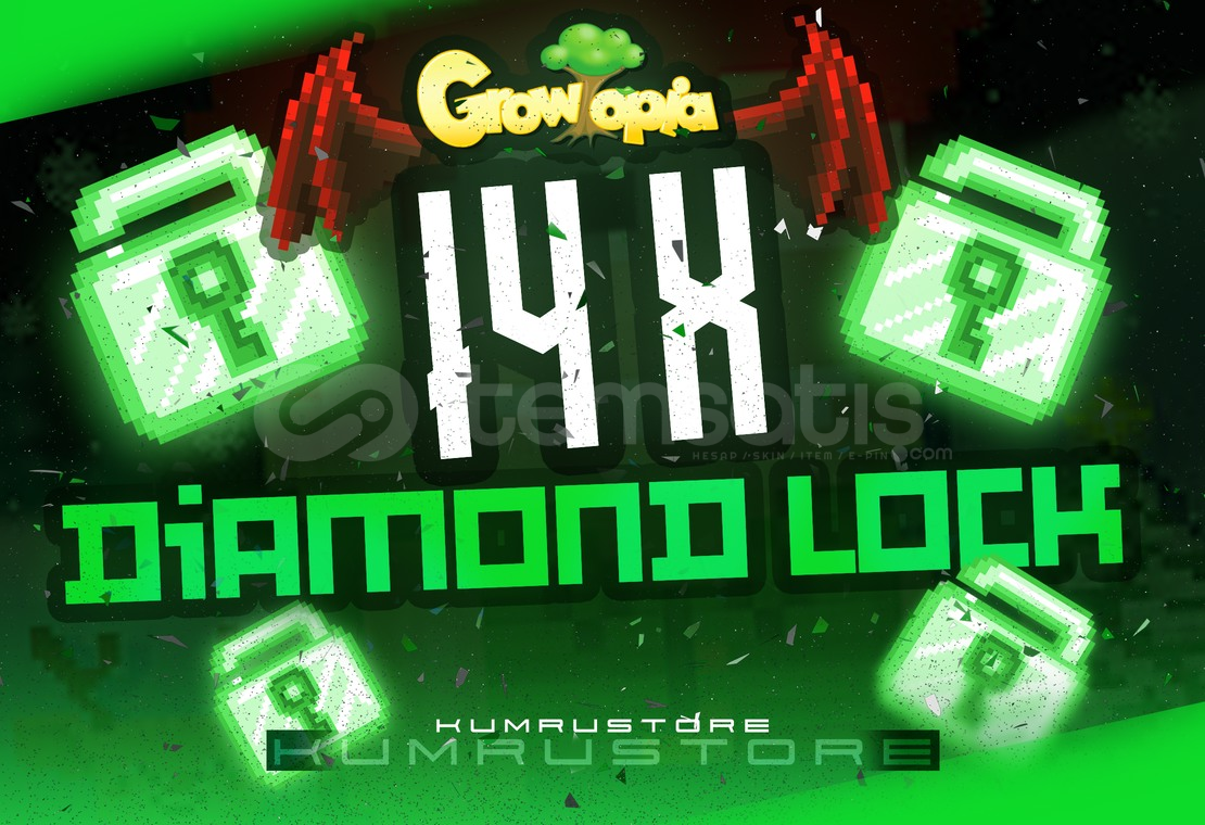 14x Diamond Lock Hızlı Teslimata  14x Diamond Lock Hızlı Teslimata