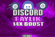 14X DİSCORD BOTSUZ BOOST - ANINDA TESLİM