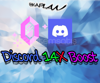 14X DİSCORD SUNUCU BOOST 1 AYLIK | SORUNSUZ 14X DİSCORD SUNUCU BOOST 1 AYLIK | SORUNSUZ