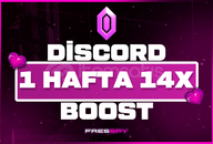 ⚡️14x Haftalık Server Boost (Hızlı)⚡️