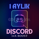 ⭐ 14x SERVER BOOST 1 AYLIK ⭐