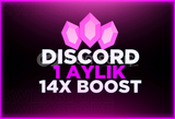 ⭐ 14x SERVER BOOST 1 AYLIK | +