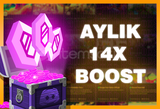 ⭐ ÇOK HIZLI 14x SERVER BOOST | + 1 AYLIK⭐