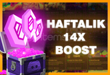 ⭐ ÇOK HIZLI 14x SERVER BOOST | + 1 HAFTALIK⭐