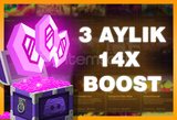 ⭐ 14x SERVER BOOST | + 3 AYLIK⭐