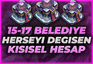 ⭐[15-17 BELEDİYE] GARANTİ MAİL DEĞİŞEN HESAP⭐