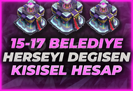 ⭐[15-17 BELEDİYE] GARANTİ MAİL DEĞİŞEN HESAP⭐