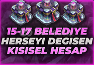 ⭐[15-17 BELEDİYE] GARANTİ MAİL DEĞİŞEN HESAP⭐