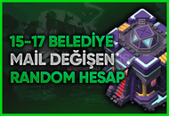 ⭐15-17 SEVİYE BELEDİYE GARANTİLİ MAİL DEĞİŞEN