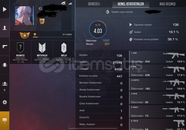 ⚡️17K gold Değerinde Karambıt clawlı hesap⚡