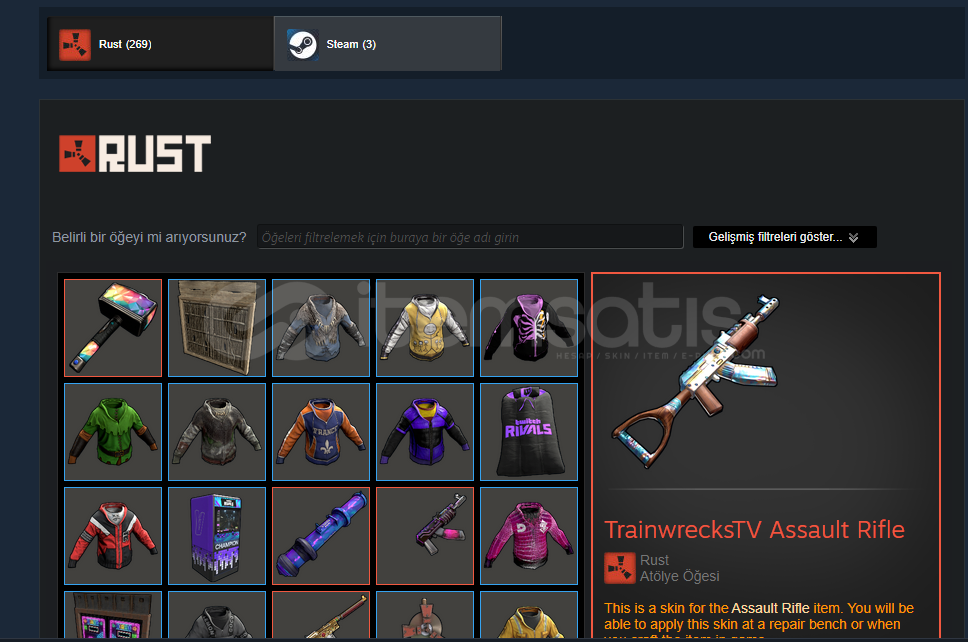 Teklife AÇIK 15-37 Twitch Drop 269 Skin Orj Mail Teklife AÇIK 15-37 Twitch Drop 269 Skin Orj Mail