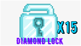 15 Adet Diamond Lock (EN UCUZ EN HIZLI)