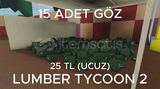 ✅[15 ADET KUTULU EYEBALL] LUMBER TYCOON 2✅