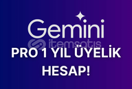 ✨15 AYLIK GEMİNİ PRO -Veo 3-GOOGLE 2TB DEPOLAMA