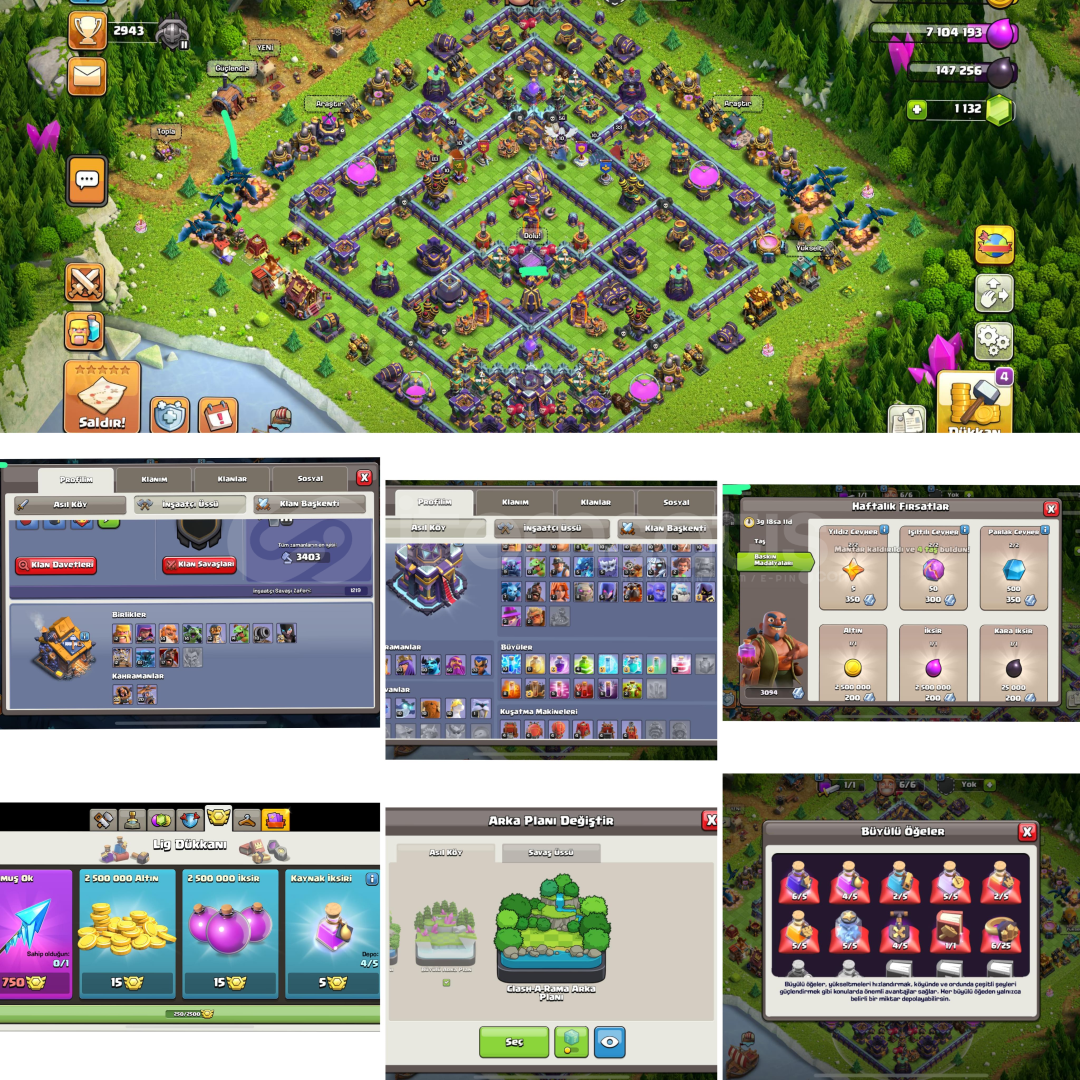 15 Belediye Maks Clash of Clans