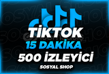 ⭐[15 DAKİKA] 500 TİKTOK CANLI İZLEYİCİ