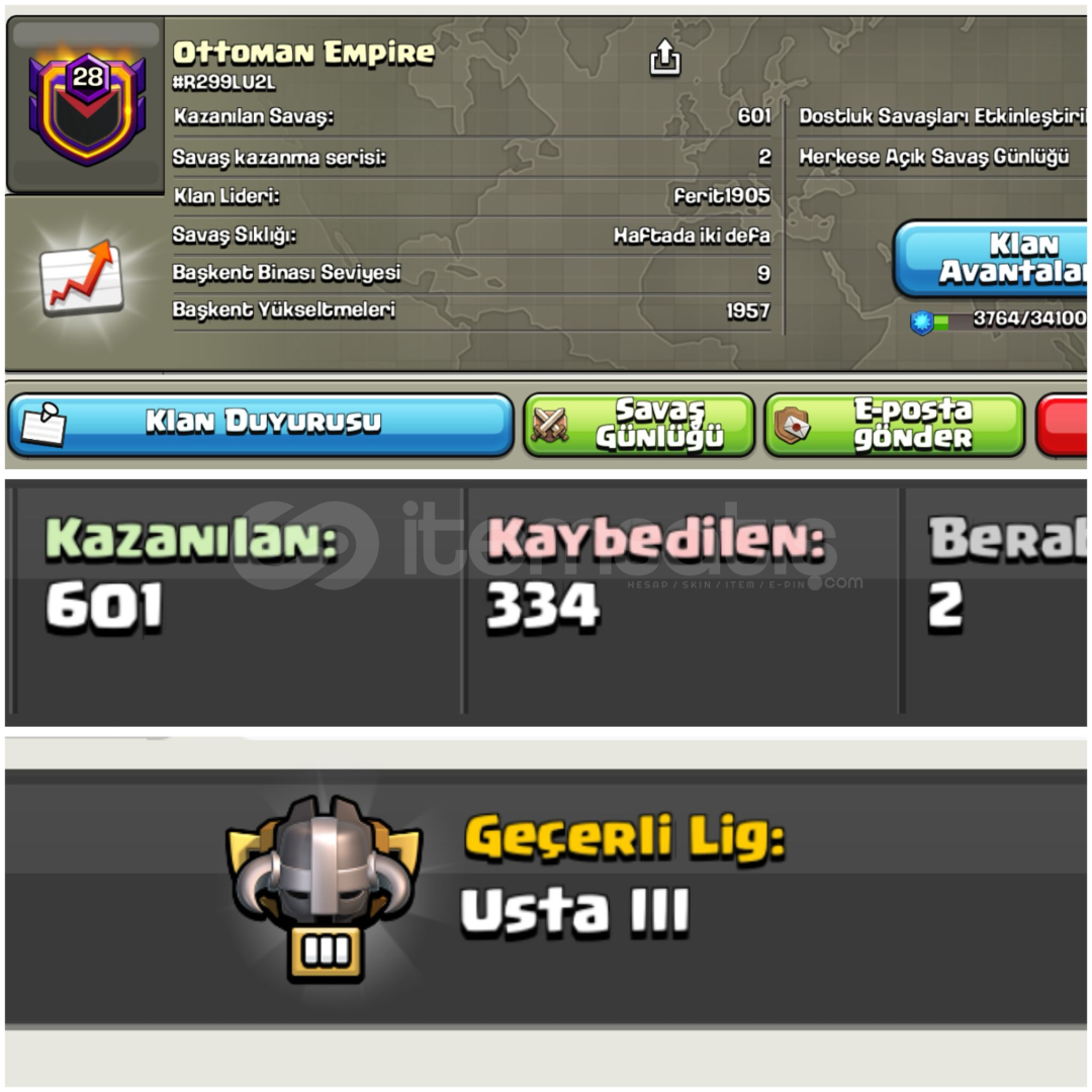 28 LEVEL⚡️OTTOMAN EMPİRE | HARİKA İSİMLİ KLAN 28 LEVEL⚡️OTTOMAN EMPİRE | HARİKA İSİMLİ KLAN