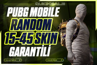 [⭐15 SKİN GARANTİ] PUBG MOBILE RANDOM HESAP