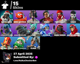 15 Skin Mail Değişen Ömürlük