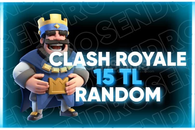 ⭐15 TL RANDOM HESAP [CLASH ROYALE ]