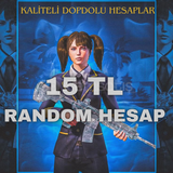 ⚡ 15 TL ⚡ RANDOM HESAP PUBGM⚡[KALİTELİ]