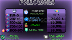 ⚡Hesabınıza 150+15 Takipçi | HIZLI!⚡