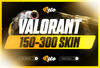 ✅[150-300 SKIN]✅ Valorant Kaliteli Random Hesap⭐