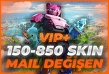 ⭐[150-350 SKİN] MAİL DEĞİŞEN HESAP | GARANTİ⭐