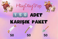 ⚡️150 ADET KARIŞIK TESTERE/KÜREK/BALTA PAKETİ⚡️