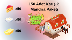 150 adet Mandıra / Hayday 150 adet Mandıra / Hayday
