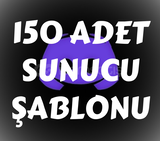 150 ADET SUNUCU ŞABLONU | KALİTELİ