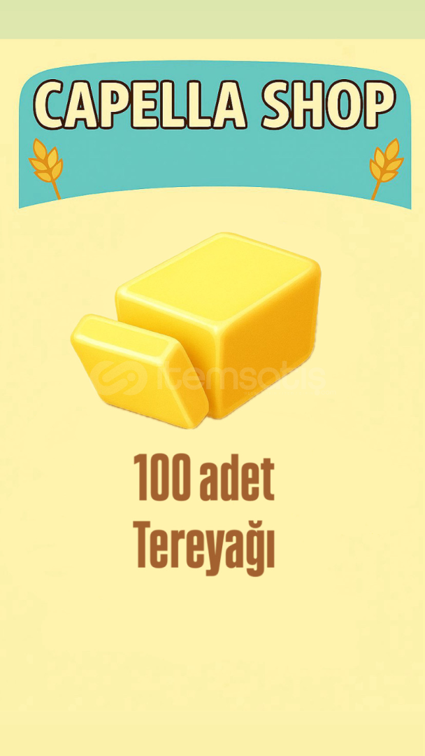 100 adet tereyağı 100 adet tereyağı