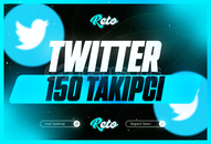 ⭐ 150 Adet Twitter Takipçi 