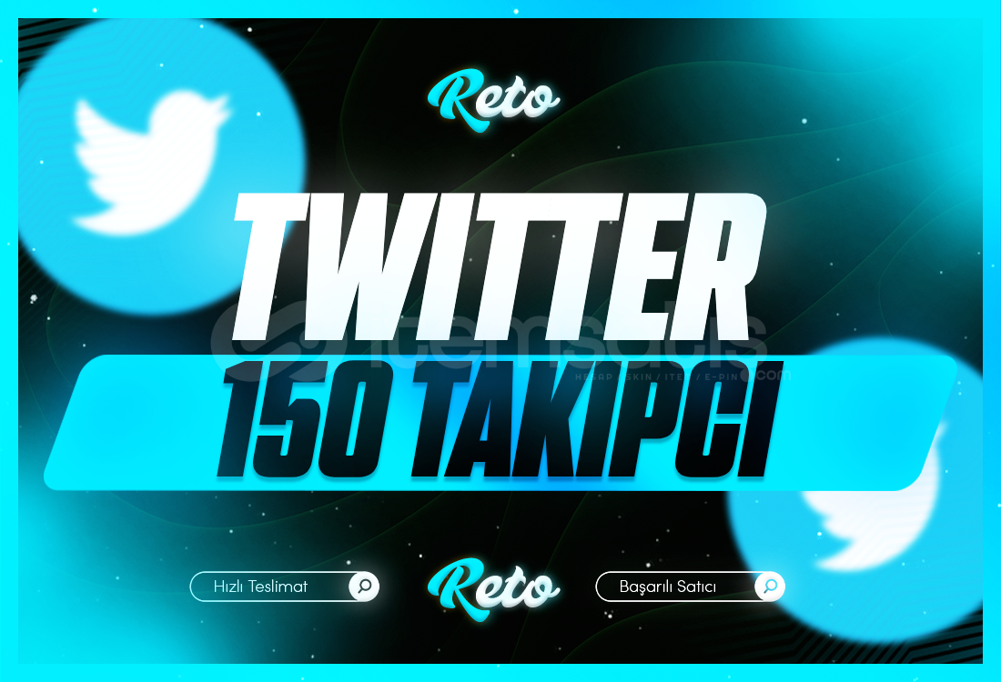 ⭐ 150 Adet Twitter Takipçi  ⭐ 150 Adet Twitter Takipçi
