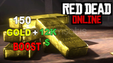 150 GOLD + 12K $ DOLAR RDR 2 ONLİNE BOOST PAKET