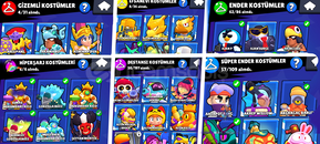 150 kostüm 89 karakter Mainlik Hesap!!