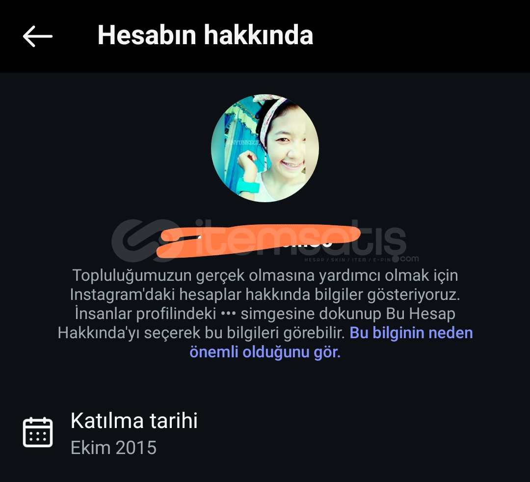 150 TAKİPÇİLİ 2015 META VERİFİED 2015 KURULUŞU HESAP 150 TAKİPÇİLİ 2015 META VERİFİED 2015 KURULUŞU HESAP