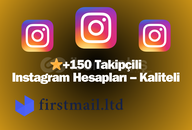 ⭐+150 Takipçili Instagram Hesapları – Kaliteli