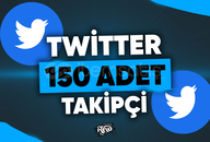 ⭐ 150 Twitter Kaliteli Takipçi