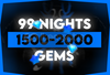 ✅1500–2000 GEMSLİ HESAP 99 NIGHT IN THE FOREST⭐