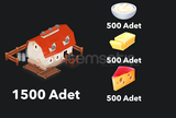 1500 Adet Mandıra Ürünü