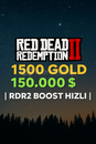 ⭐️BANSIZ 1500 Gold+150.000$ RDR2 Online Boost⭐️