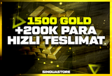 ⭐1500 GOLD⭐+150K PARA RDR2 ONLİNE