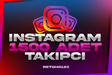 1500 Instagram Kaliteli Takipçi | Garantili