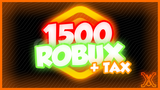 ⚡[ENGELSİZ] 1500 ROBUX (Komisyon Bizden)