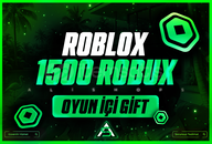 ⚡1500 ROBUX |✅İSTEDİĞİNİZ OYUNDAN GAMEPASS GİFT