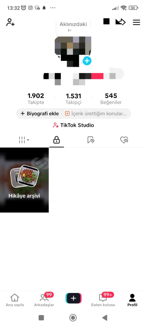 1500 TAKİPÇİLİ ORGANİK HESAP | CANLI YAYIN 1500 TAKİPÇİLİ ORGANİK HESAP | CANLI YAYIN