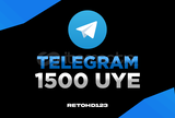 1500 Telegram Kaliteli Üye | Garantili